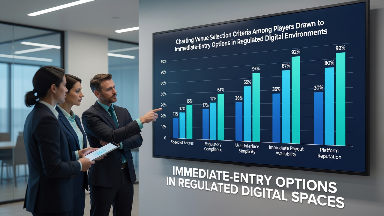 Secure transaction interfaces in regulated gaming platforms showing instant entry pathways