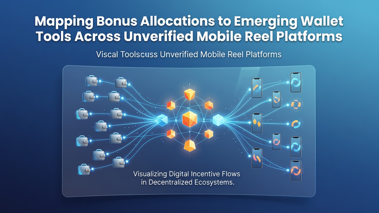 Visual representation of wallet integrations mapping bonus flows in mobile slot environments