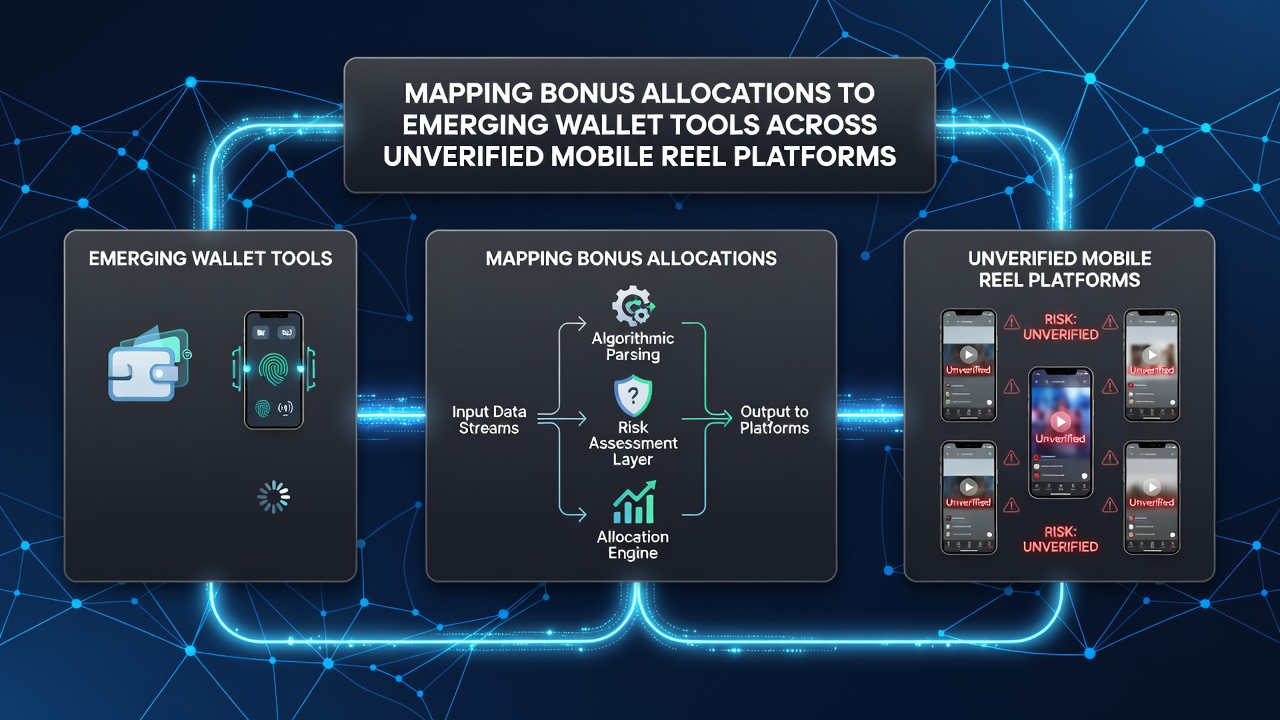 Diagram showing connections between bonus systems and wallet tools on mobile platforms