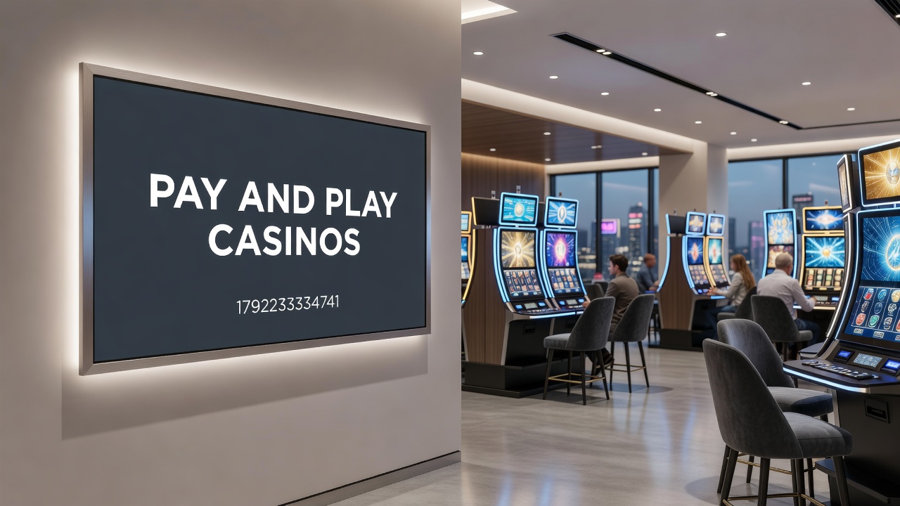 Mobile pay and play casino session demonstrating seamless bank verification