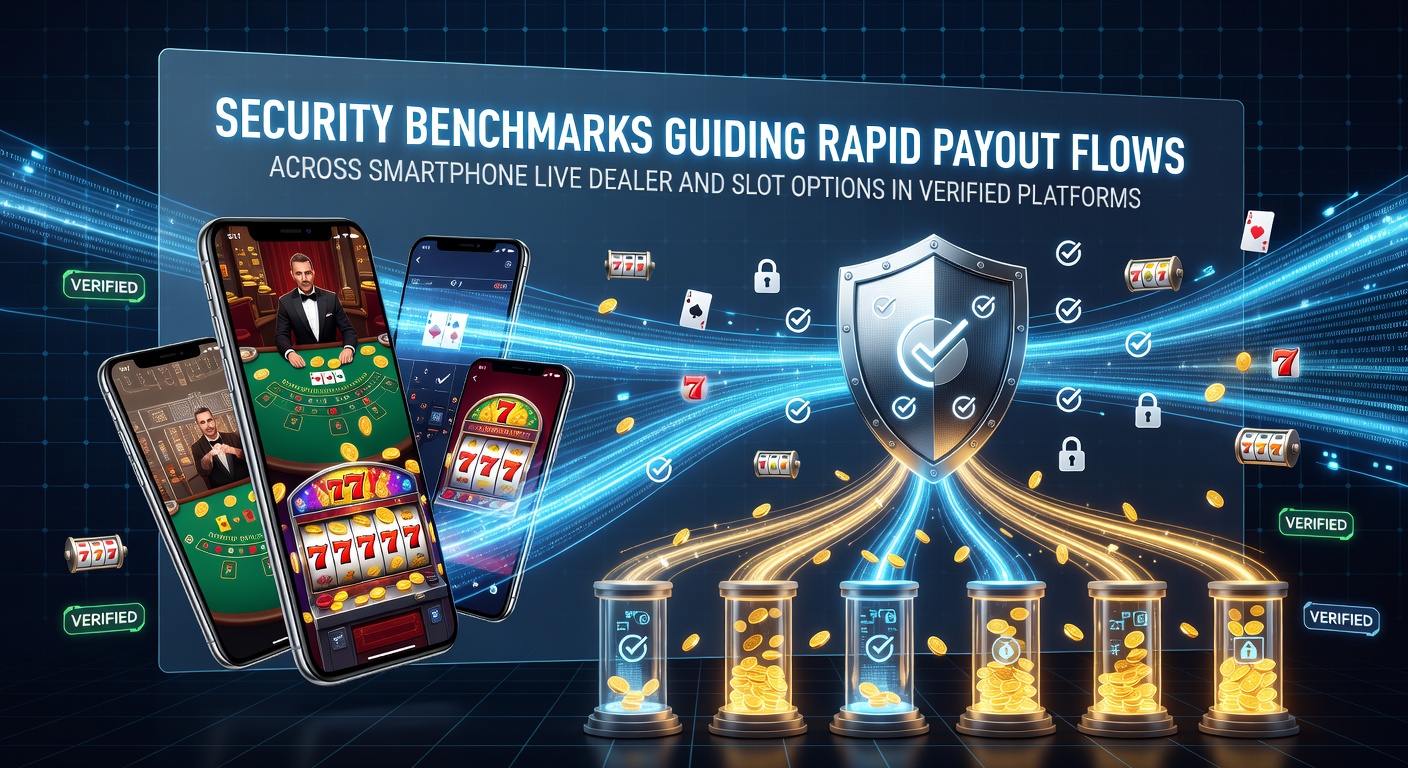 Security benchmarks guiding payout flows in verified mobile casino platforms